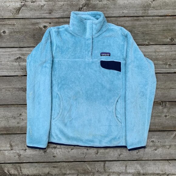 2017 Patagonia Re-Tool Snap-T Fleece Pullover Jacket Medium - Picture 4 of 9